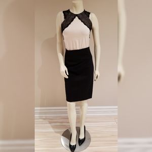 H&M cotton and lace dressy tank top